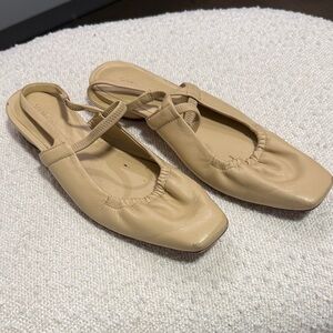 Vince Venice Slingback Flat in Nude